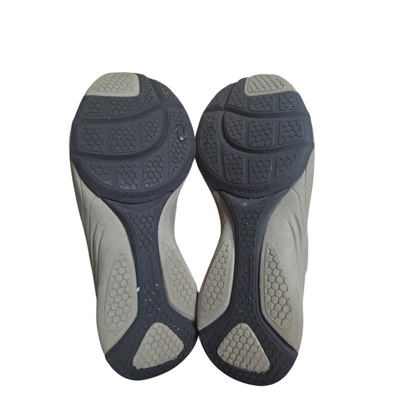 Clarks Wave Walk Taupe Suede Lace Up Sneakers Women's Size 7 M Comfort Shoes - Picture 9 of 9